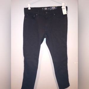Men's Hollister jeans black skinny 32x32
